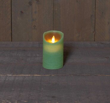 Anna's Collection Stompkaars wax bewegende vlam 12,5 cm