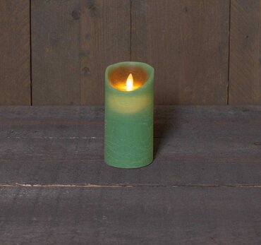 Anna's Collection Stompkaars wax bewegende vlam 15 cm