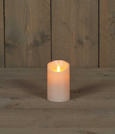 Anna's Collection Stompkaars wax bewegende vlam 12,5 cm