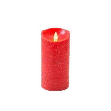 LED kaars rood ↕ 15 cm