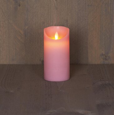 Anna's Collection Stompkaars wax bewegende vlam 15 cm