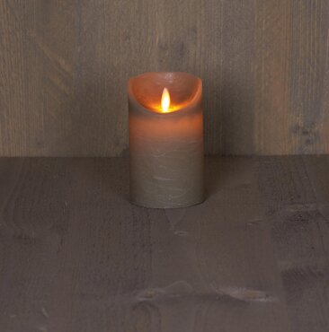 Anna's Collection Stompkaars wax bewegende vlam 12,5 cm