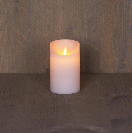Anna's Collection Stompkaars wax bewegende vlam 12,5 cm