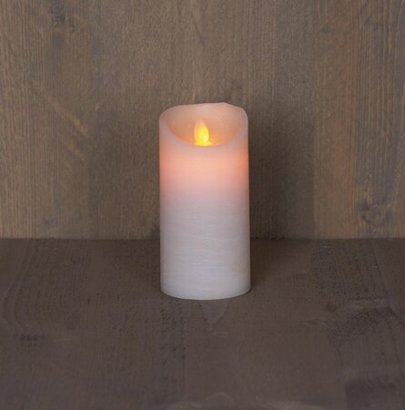 Anna's Collection Stompkaars wax bewegende vlam 15 cm