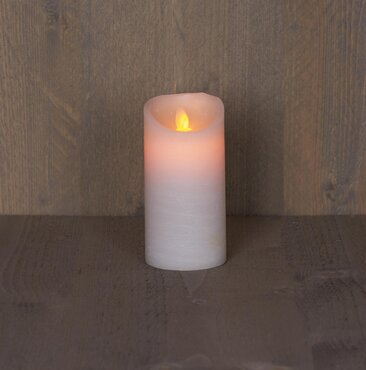 Anna's Collection Stompkaars wax bewegende vlam 15 cm