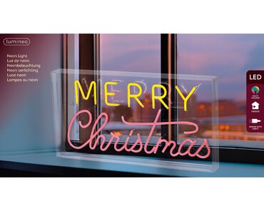 LED neon light 'Merry Christmas' - afbeelding 2
