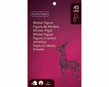Lumineo micro LED rendier 85 cm - afbeelding 1