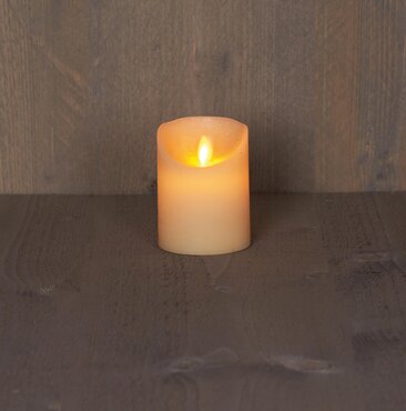 Anna's Collection Stompkaars wax bewegende vlam 10 cm