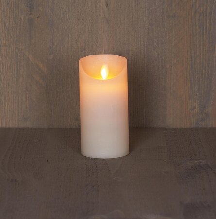 Anna's Collection Stompkaars wax bewegende vlam 15 cm