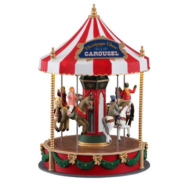Lemax kersthuisje 'Christmas Cheer Carousel'