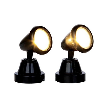 Lemax kerstdorp accessoire round spot light