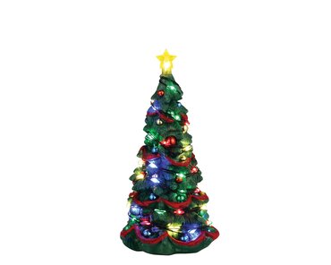 Lemax kerstdorp figuur 'Joyful Christmas Tree'
