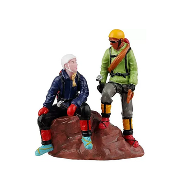 Lemax kerstdorp figuren 'Mountain climbers'
