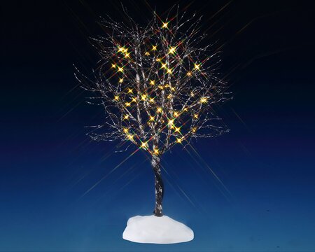 Lemax kerstdorp figuur 'Butternut tree' (clear light)