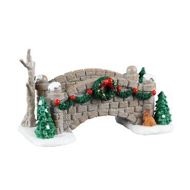 Lemax kerstdorp figuur 'Christmas footbridge'