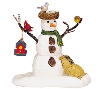 Lemax kerstdorp figuur 'Fine Feathered Friends'