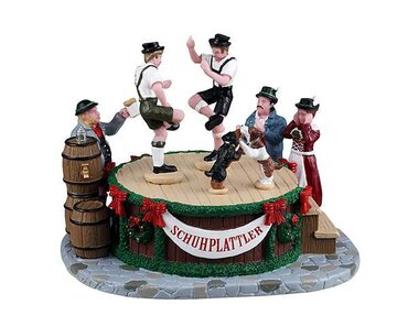 Lemax kerstdorp figuur 'Leapin' Lederhosen'