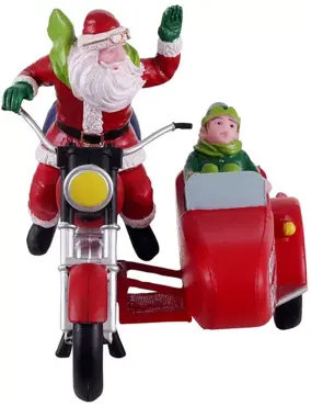 Lemax kerstdorp figuur 'Santa express' - afbeelding 2