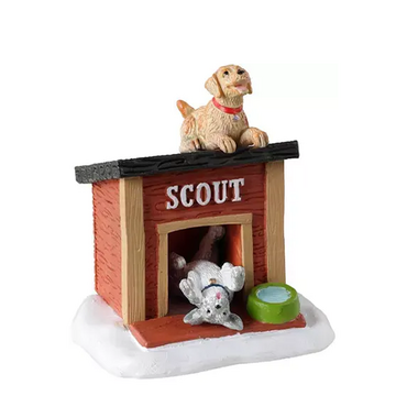 Lemax kerstdorp figuur 'Scout's home'