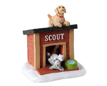 Lemax kerstdorp figuur 'Scout'S Home'