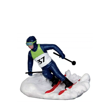 Lemax kerstdorp figuur 'Slalom racer'