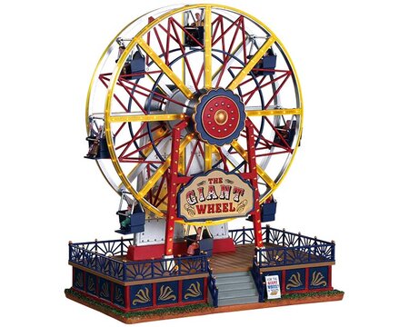 Lemax kerstdorp figuur 'The giant wheel'
