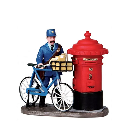 Lemax kerstdorp figuur 'The postman'