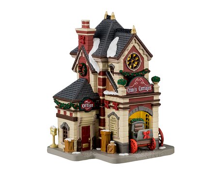 Lemax kersthuisje 'Crane's carriages'