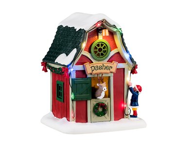 Lemax kersthuisje 'Dasher's den'