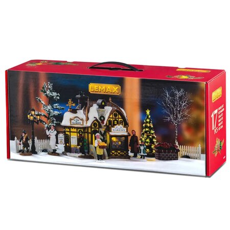 Lemax kersthuisjes starter set 'Devaney's bakery set' - afbeelding 1