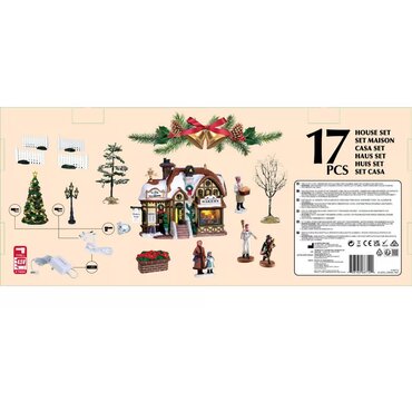 Lemax kersthuisjes starter set 'Devaney's bakery set' - afbeelding 2