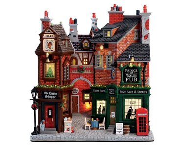 Lemax kersthuisje 'English lane'