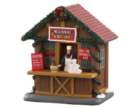 Lemax kersthuisje 'Mulled wine and ciders' 