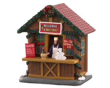 Lemax kersthuisje 'Mulled wine and ciders' 