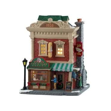 Lemax kersthuisje 'Pat-a-cake bakery'