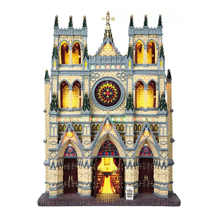 Lemax kersthuisje 'St. Patrick's Cathedral'