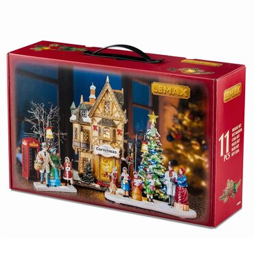 Lemax kersthuisjes starter set 'Tannenbaum christmas shoppe'