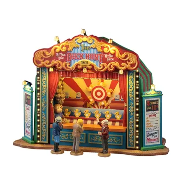 Lemax kersthuisje 'The duck hunt'