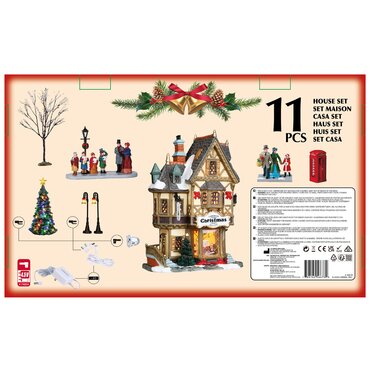 Lemax kersthuisje 'Tannenbaum Christmas Shoppe Set' - afbeelding 2