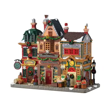 Lemax kertshuisje 'Mrs. Cratchit's Christmas shoppes'