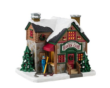 lemax winter's haven café incl. adaptor
