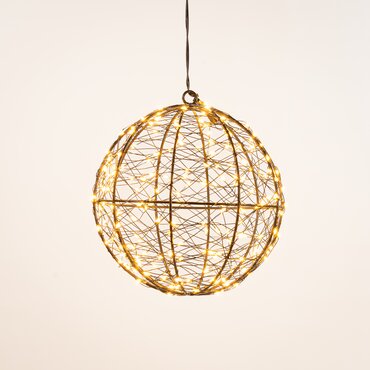 Lichtbol 200 LED klassiek warm Ø18 cm - afbeelding 1