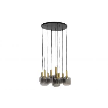 Light & Living hanglamp LEKAR 9 lampen - afbeelding 3