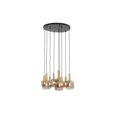 Light & Living hanglamp LEKAR 9 lampen - afbeelding 4