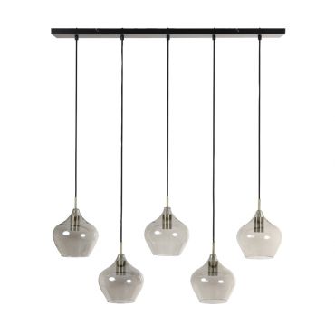 Light & Living hanglamp RAKEL 5 lampen - afbeelding 2