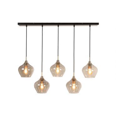 Light & Living hanglamp RAKEL 5 lampen - afbeelding 3