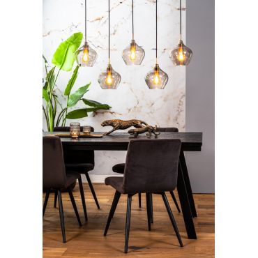 Light & Living hanglamp RAKEL 5 lampen - afbeelding 7