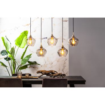 Light & Living hanglamp RAKEL 5 lampen - afbeelding 8