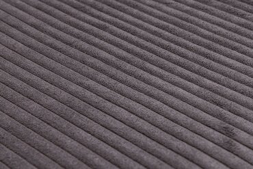 Ligkussen ribbed bruin - afbeelding 2