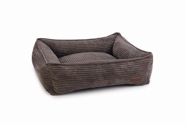 Ligmand ribbed  bruin - afbeelding 1